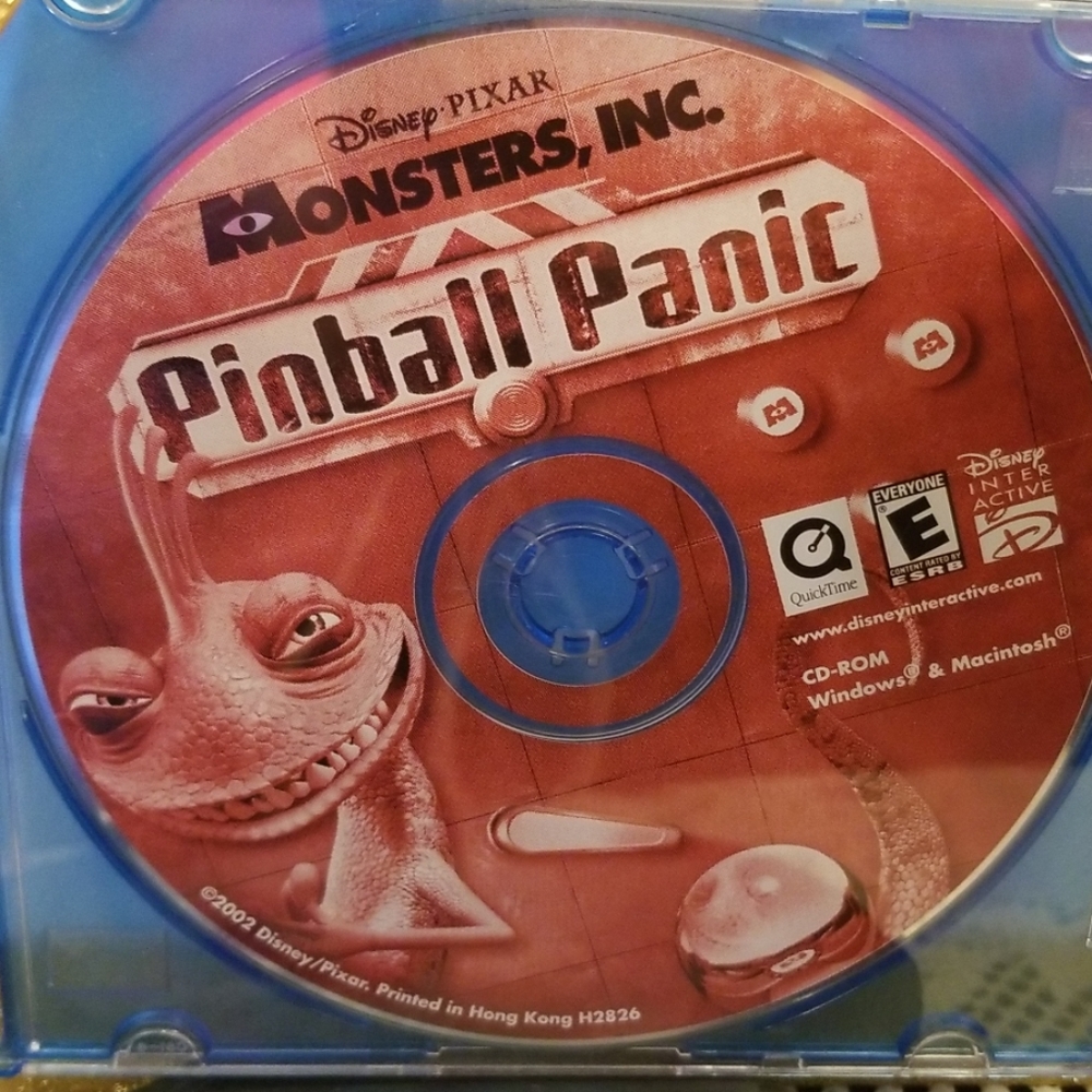 Disney's Pixar Monster's Inc CD-ROM Game